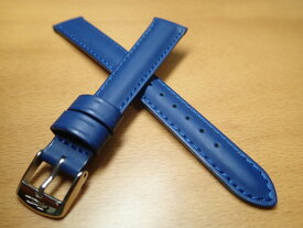 【あす楽】 14mm フランス ZRC ズッコロ 社製 腕時計バンド ベルト 牛革 カーフ 青 ブルー 時計ベルト バンド バネ棒サービス 腕時計用 ベルト 時計用バンド500円で販売していますバネ棒をサービスでお付けします