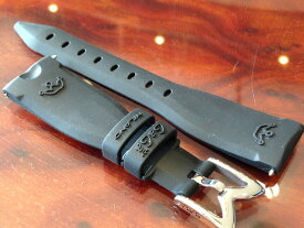 GaGa MILANO ガガミラノ 日本正規品 純正 時計バンド ベルト 40mm レディース用 ラバーベルト ブラック
