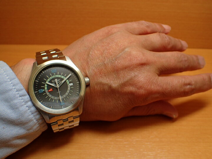 楽天市場】トレーサー腕時計 traser 時計 Aurora GMT Silver steel 
