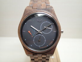 【あす楽】 木の腕時計 ウィーウッド WEWOOD 腕時計 ウッド/木製 RIDER NUT BLACK 9818197 ブラック文字盤 レディースサイズ バネ式両開きバックル 正規輸入品