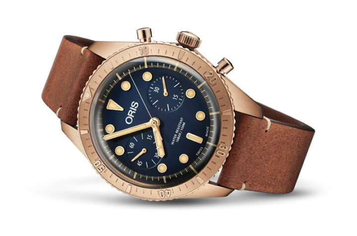 楽天市場】オリス 時計 Oris カール・ブラシア クロノグラフ 
