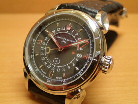 クエルボイソブリノス 腕時計 ヒストリアドール ヴェロ GMT 正規商品 Ref.3204-1N お手続き簡単な分割払いも承ります。月づきのお支払い途中で一括返済することも出来ますのでご安心ください。