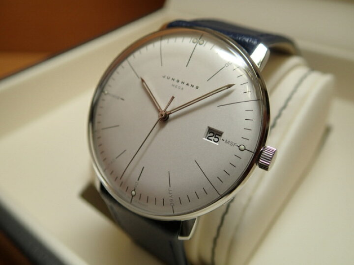 楽天市場】ユンハンス マックスビル バイユンハンス メガ 電波腕時計  