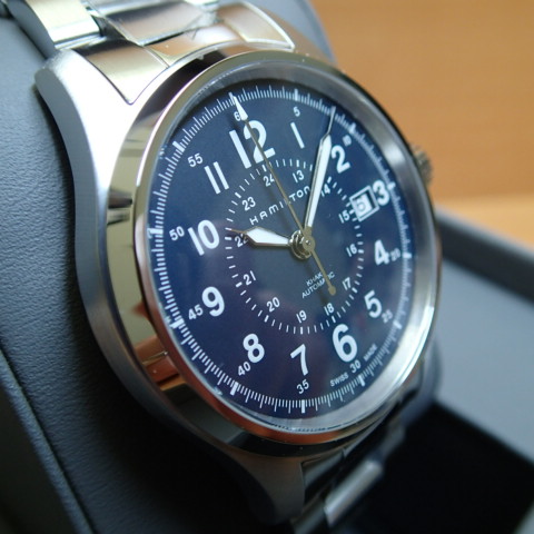 【あす楽】 ハミルトン 時計 腕時計 HAMILTON KHAKI FIELD AUTOMATIC 40MM H70305143 メンズ 送料無料  正規輸入品 お手続き簡単な分割払いも承ります。月づきのお支払い途中で一括返済することも出来ますのでご安心ください。 | ｅ-優美堂楽天市場店