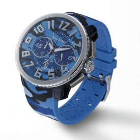 【あす楽】Tendence テンデンス 腕時計 GULLIVER Round CAMO ガリバー ラウンド カモフラージュ ブルー 50mm TY046023 正規輸入品e優美堂のテンデンスは安心のメーカー保証2年付き日本正規商品です