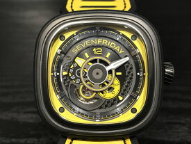 SEVENFRIDAY セブンフライデー 腕時計 ENGINE 正規輸入商品 Ref.P3B/03 RACING TEAM YELLOWセブンフライデーはメーカー保証2年付の正規代理店商品になります。お手続き簡単な分割払いも承ります。月づきのお支払い途中で一括返済することも出来ますのでご安心ください。