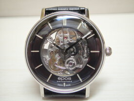 EPOS エポス 腕時計 スケルトン 自動巻き ORIGINALE オリジナーレシリーズ 3437SKBK 38.5mm
