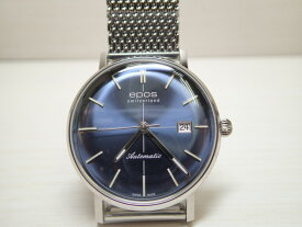 EPOS エポス 腕時計 自動巻き ORIGINALE オリジナーレシリーズ 3437BLM 38.5mm