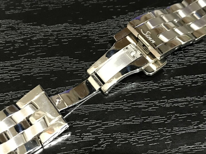楽天市場】Sinn ジン 腕時計 104専用 純正 5連 ステンレススチール 
