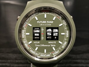 FUTURE FUNK フューチャーファンク ローラー式腕時計 アナログデジタルウォッチ FF105-OL メンズ 正規輸入品