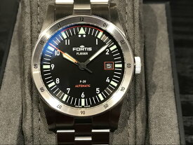 【あす楽】 FORTIS フォルティス フリーガー F-39 オートマティック ステンレススチールブレスレット仕様 腕時計 39mm Ref.F.422.0005 【日本正規代理店商品】お手続き簡単な分割払いも承ります。