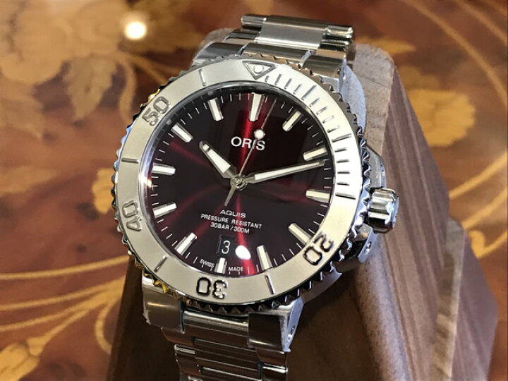 楽天市場】オリス 時計 アクイス デイト 腕時計 Oris Aquis date 