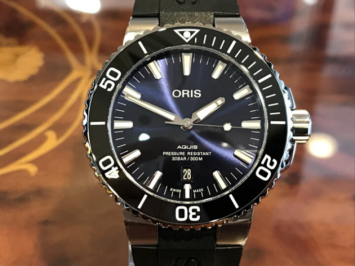楽天市場】オリス 時計 アクイス デイト 腕時計 Oris Aquis date  