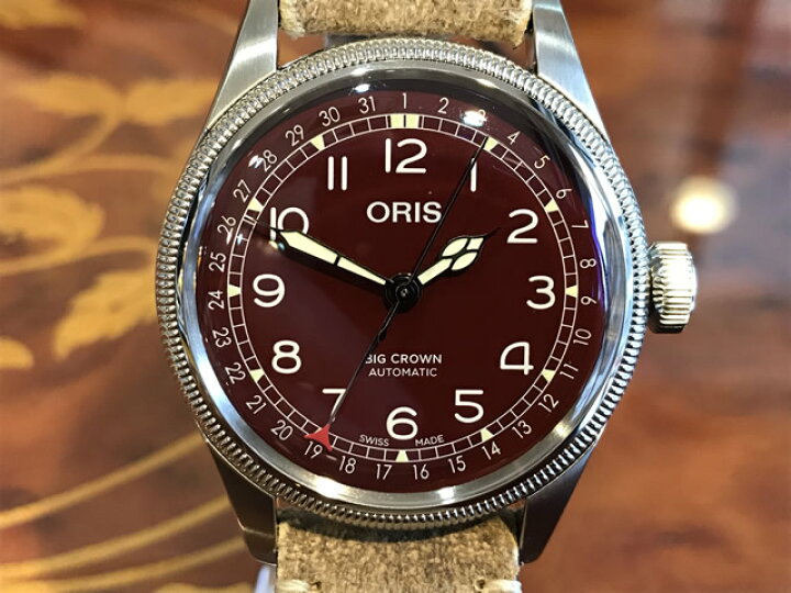 楽天市場】オリス 時計 ビッグクラウン ポインターデイト 40mm メンズ 