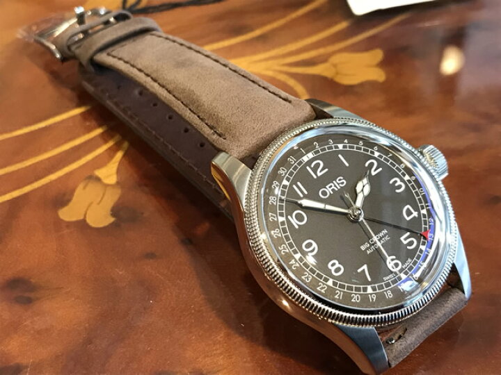 楽天市場】オリス 時計 ビッグクラウン ポインターデイト 40mm メンズ 