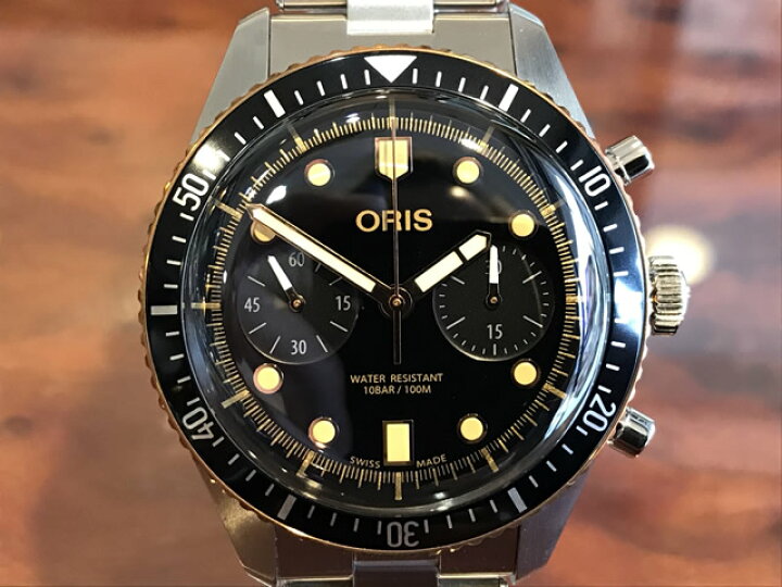 楽天市場】オリス 腕時計 ORIS オリス ダイバーズ65 クロノグラフ 43mm 