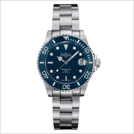 ダボサ 腕時計 DAVOSA Ternos テルノス ミディアム 自動巻 機械式 ダイバー 腕時計 166.195.40 ブルー 男女兼用 サイズ 36.5mm 正規輸入品 お手続き簡単な分割払いも承ります。月づきのお支払い途中で一括返済することも出来ますのでご安心ください。