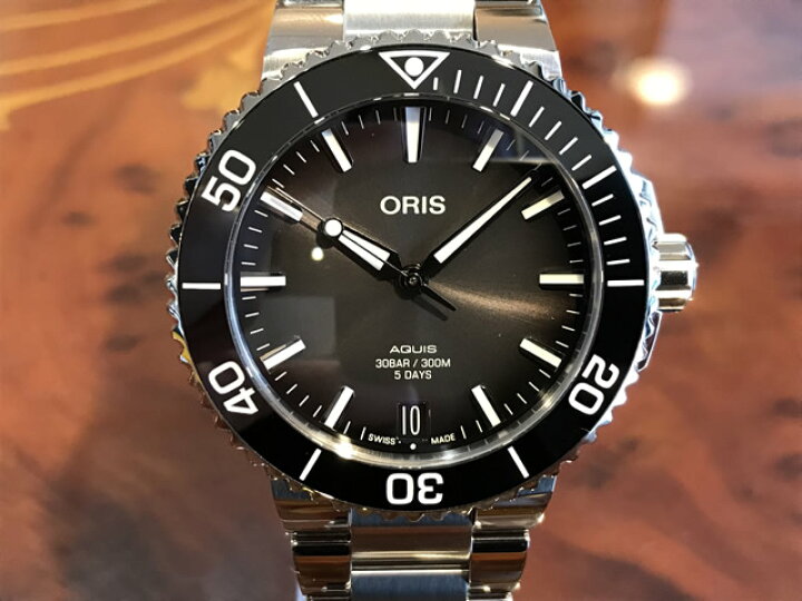 楽天市場】新作は41.5mmのジャストサイズ ORIS オリス 時計 自社 
