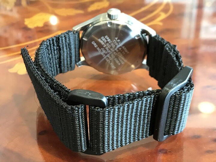 楽天市場】ミリタリー 時計 ナイロン ベルト 時計バンド 20mm 