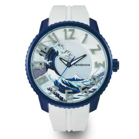 Tendence テンデンス 2020本限定 腕時計 JAPAN ICON 【HOKUSAI】 北斎 50mm TY143102 【正規輸入品】e優美堂のテンデンスは安心のメーカー保証4年付き日本正規商品です。お手続き簡単な分割払いも承ります。