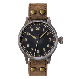 Laco ラコ 腕時計 オリジナル パイロット メミンゲン エアブシュトゥック 手巻 (ETA2801.2) 42mm ORIGINAL PILOT Leipzig Erbstuck 861935優美堂のLaco ラコ腕時計はメーカー保証2年つきの正規販売店商品です。 お手続き簡単な分割払いも承ります