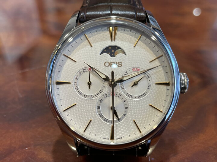 楽天市場】オリス 時計 アートリエ コンプリケーション 腕時計 Oris 