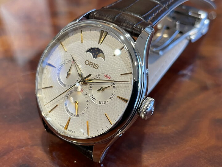 楽天市場】オリス 時計 アートリエ コンプリケーション 腕時計 Oris 