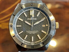 【あす楽】 FORTIS フォルティス マリンマスターM-40 ロックストーン・グレー ラバー仕様 腕時計 40mm Ref.F8120005 【日本正規代理店商品】お手続き簡単な分割払いも承ります。