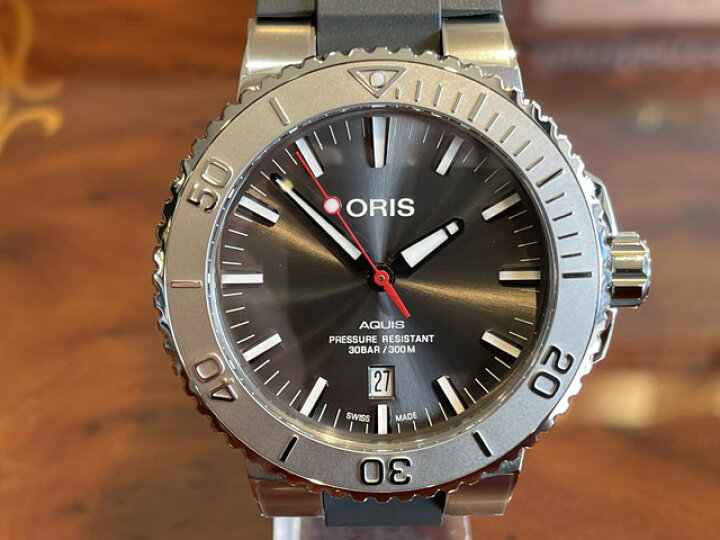 楽天市場】オリス 時計 アクイス デイト レリーフ 腕時計 Oris Aquis 