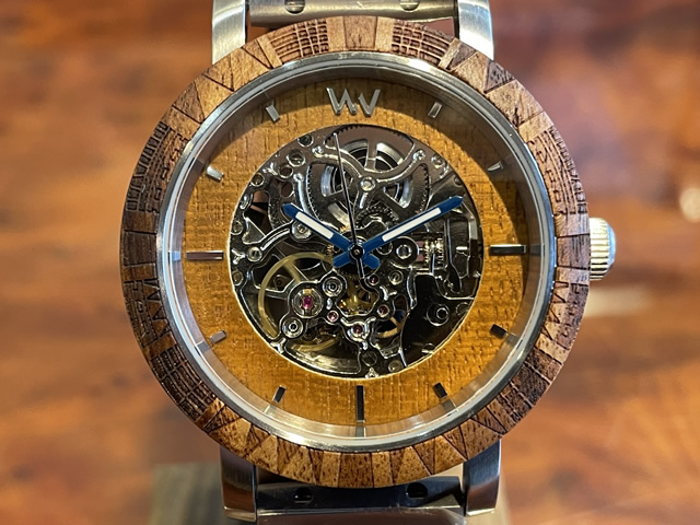 【あす楽】 【20%OFF】 木の腕時計 ウィーウッド WEWOOD 腕時計 ウッド/木製 MARSH2 NUT SILVER 9818236 メンズ  正規輸入品 | ｅ-優美堂楽天市場店