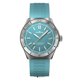FORTIS フォルティス マリンマスターM-40 セレニティ・ブルー ラバーベルト仕様 腕時計 40mm Ref.F8120003 【日本正規代理店商品】お手続き簡単な分割払いも承ります。