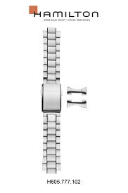 HAMILTON ハミルトン 腕時計 カーキ クロスウィンド デイデイト X-WIND DAY DATE 専用 純正 ベルト バンド ステンレススチール ブレスレット ベルト 22mm H695777102