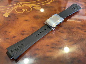 ORIS オリス 腕時計 アクイス キャリバー400 ケース経 43.5mm専用 24mm ラバー ベルト ストラップ 腕時計 ベルト バンド