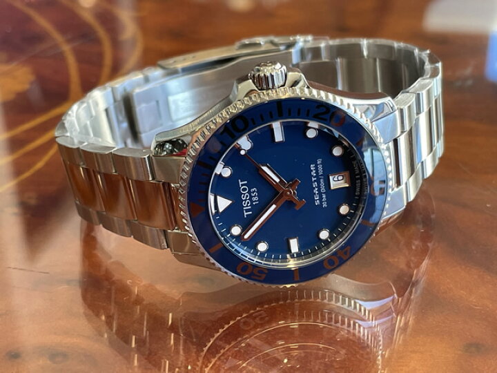 楽天市場】TISSOT ティソ 男女兼用 クォーツ 腕時計 シースター 1000 