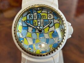 【あす楽】 リトモラティーノ 腕時計 CAPRI White Collection MOSAICO カプリ ホワイト コレクション モザイコ 40mm D3MLW95GB メンズ 送料代引き手数料無料優美堂はリトモラティーノの正規販売店です