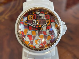 【あす楽】 リトモラティーノ 腕時計 CAPRI White Collection MOSAICO カプリ ホワイト コレクション モザイコ 40mm D3MLW96RB メンズ 送料代引き手数料無料優美堂はリトモラティーノの正規販売店です