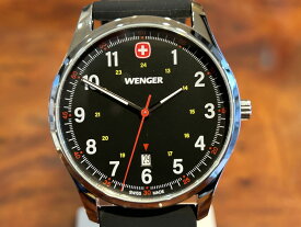 ウェンガー WENGER 腕時計 CITY SPORT シティスポーツ 42mm ブラック文字盤 01.1441.129 クォーツ 国内正規品 優美堂のウェンガーは安心のメーカー保証3年付き日本正規商品です