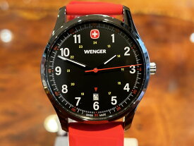 【あす楽】 ウェンガー WENGER 腕時計 CITY SPORT シティスポーツ 42mm ブラック文字盤 01.1441.130 クォーツ 国内正規品 優美堂のウェンガーは安心のメーカー保証3年付き日本正規商品です