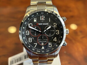 EFK[ WENGER rv Attitude AeB`[h NmOt 44mm ubN 01.1543.120 NH[c Ki