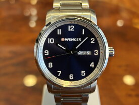 【あす楽】 WENGER (ウェンガー) 腕時計 アティチュード Attitude ネイビー 文字盤 01.1541.121e優美堂のウェンガーは安心のメーカー保証3年付き日本正規商品です。