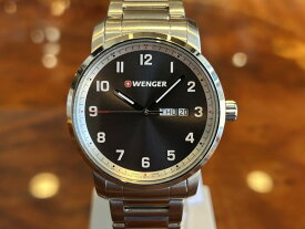 【あす楽】 WENGER (ウェンガー) 腕時計 アティチュード Attitude ブラック 文字盤 01.1541.119e優美堂のウェンガーは安心のメーカー保証3年付き日本正規商品です。