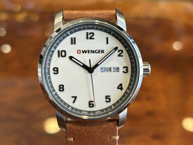 【あす楽】 WENGER (ウェンガー) 腕時計 アティチュード Attitude クリーム 文字盤 01.1541.117e優美堂のウェンガーは安心のメーカー保証3年付き日本正規商品です。