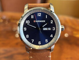 【あす楽】 WENGER (ウェンガー) 腕時計 アティチュード Attitude ネイビー 文字盤 01.1541.114e優美堂のウェンガーは安心のメーカー保証3年付き日本正規商品です。