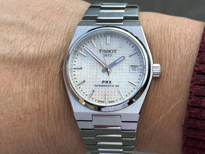 楽天市場】TISSOT ティソ 腕時計 PRX 35mm ピーアールエックス パワー 