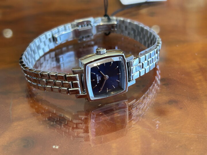 楽天市場】TISSOT ティソ ラブリー スクエア 腕時計 20mm レディース 