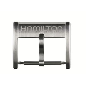 【あす楽】 ハミルトン 純正 時計 ベルト バンド 革バンド専用 尾錠 ピンバックル 銀色 20mm HAMILTON