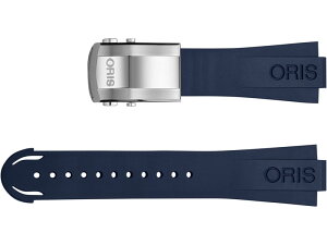 ORIS �I���X �r���v 733.7730 �A�N�C�X�f�C�g �P�[�X�o43.5mm ��p 24mm ���o�[ �X�g���b�v �o�b�N���� �r���v �x���g �o���h