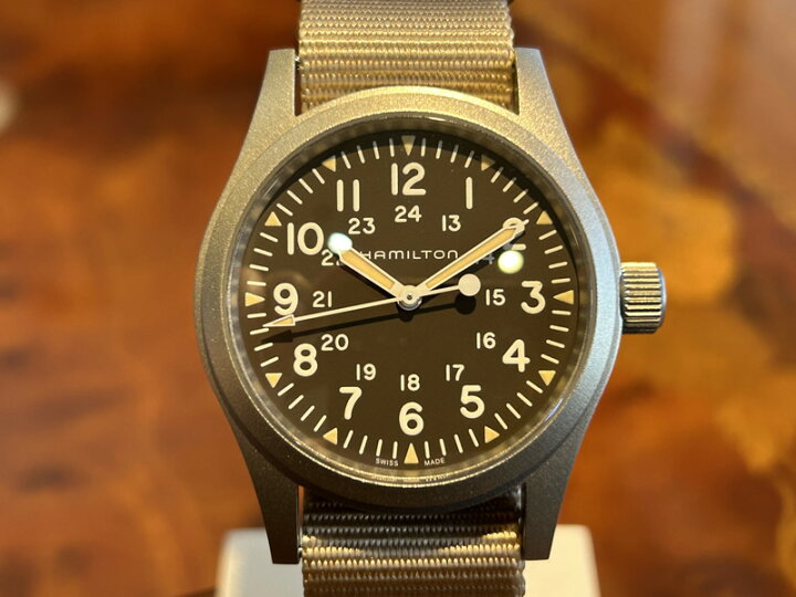 楽天市場】ハミルトン 時計 カーキ フィールド メカ 腕時計 38mm  