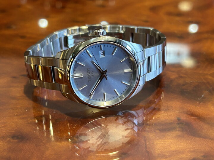 楽天市場】TISSOT ティソ クォーツ 腕時計 PR100 34mm アイスブルー  