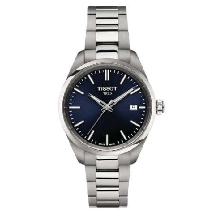 楽天市場】TISSOT ティソ クォーツ 腕時計 PR100 34mm ブルー文字盤 